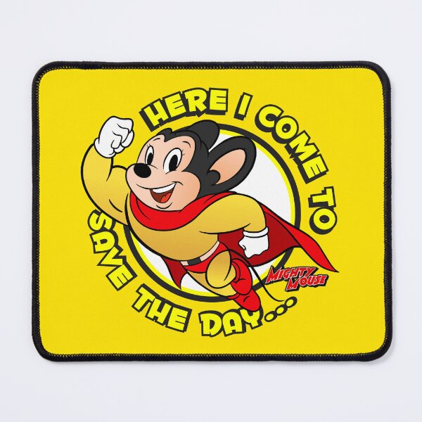 Item preview, CARTOON RETRO VINTAGE SUPER HERO POWERFUL INCREDIBLE MOUSE - D1 designed and sold by CuPensky.