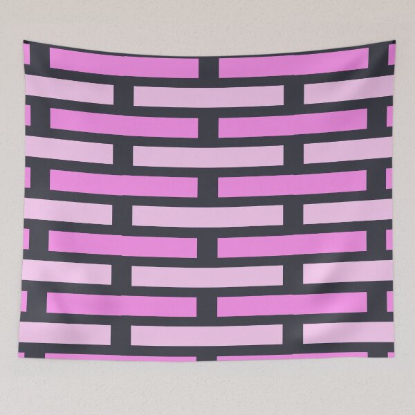 Item preview, Pink Rectangles - Horizontal designed and sold by KeksWorkroom.