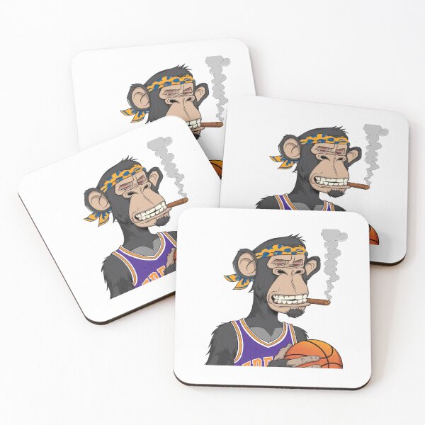 Item preview, Hoops, Smoke, and Swagger, The Rebel Ape, funnyfits70, Humor, Funny, retro, vintage, funny quotes, animal humor, designed and sold by FunnyFits70.