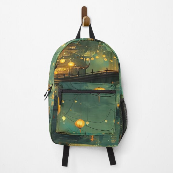 Item preview, Luminous Night in the Ancient City designed and sold by jgvisualarts.
