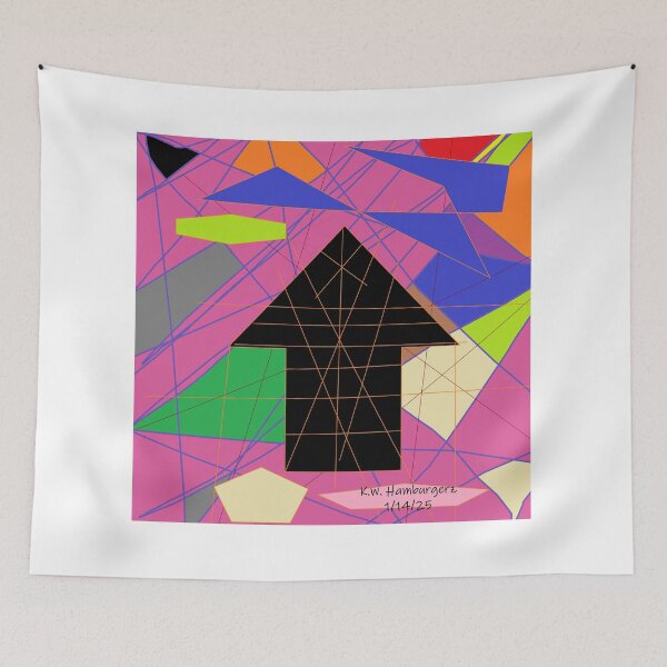 Item preview, Hot Pink Shape Madness designed and sold by KWHamburgerz.