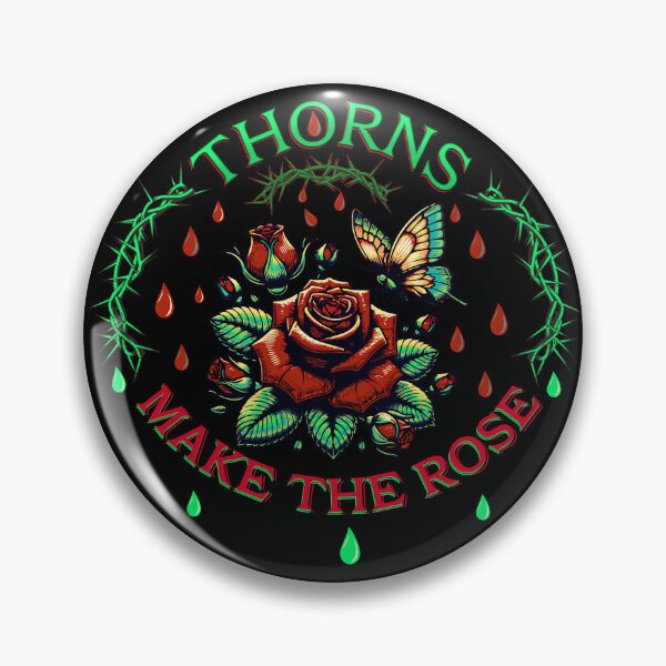 Item preview, THORNS MAKE THE ROSE designed and sold by FREEKNSTEIN.