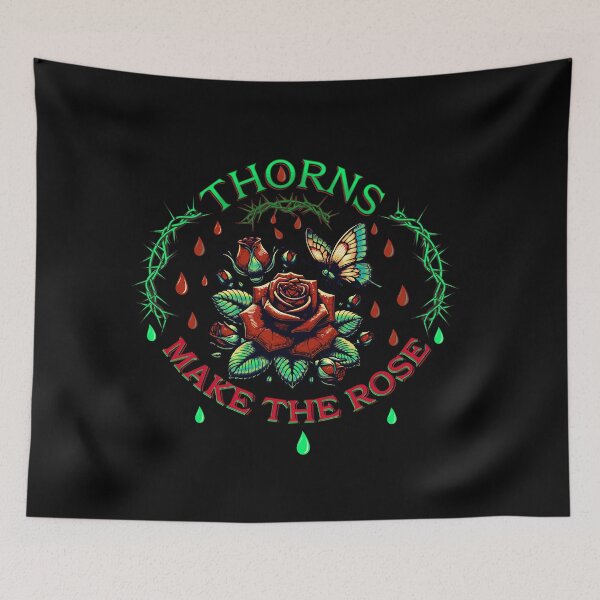 Item preview, THORNS MAKE THE ROSE designed and sold by FREEKNSTEIN.