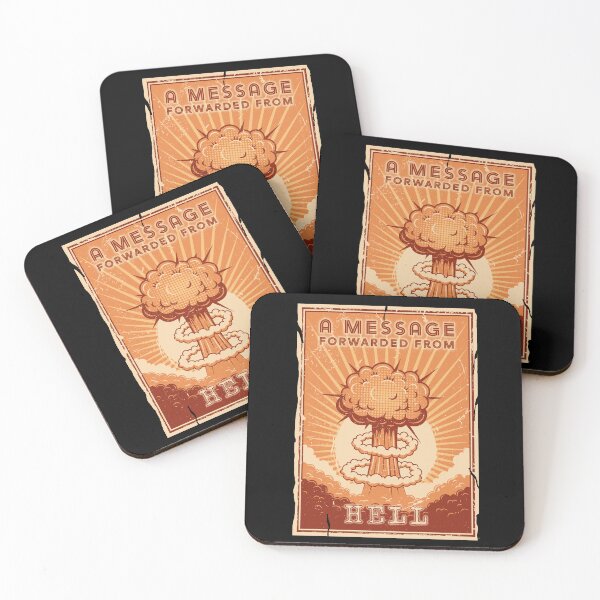Item preview, message forwarded from hell designed and sold by In-material creative designs.