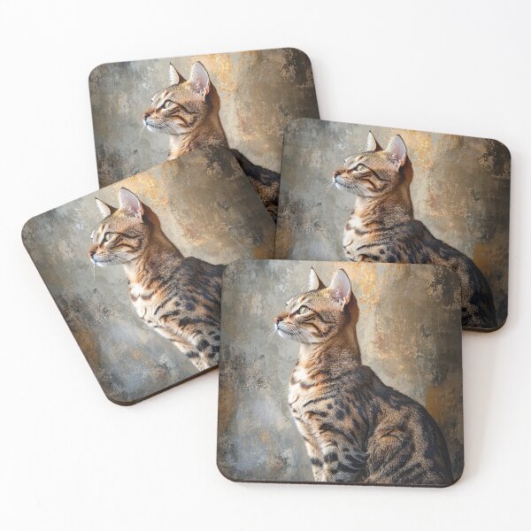 Item preview, Handsome Savannah Cat designed and sold by Elisabeth Lucas.