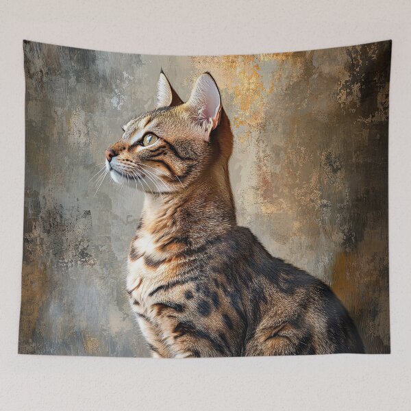 Item preview, Handsome Savannah Cat designed and sold by Elisabeth Lucas.