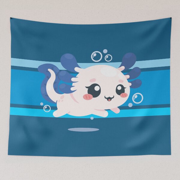 Item preview, MEXICAN AXOLOTE AXOLOTE - KAWAII PRETTY BEAUTIFUL designed and sold by CuPensky.