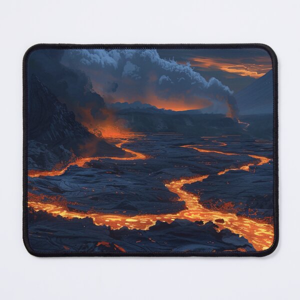 Item preview, Lava Flow at Dusk designed and sold by jgvisualarts.