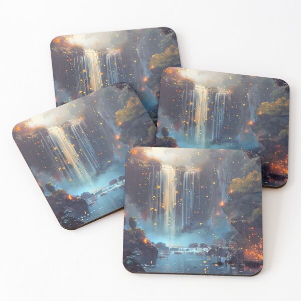 Item preview, Enchanted Waterfall designed and sold by jgvisualarts.