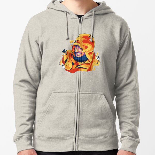 In Love With a Criminal Zipped Hoodie
