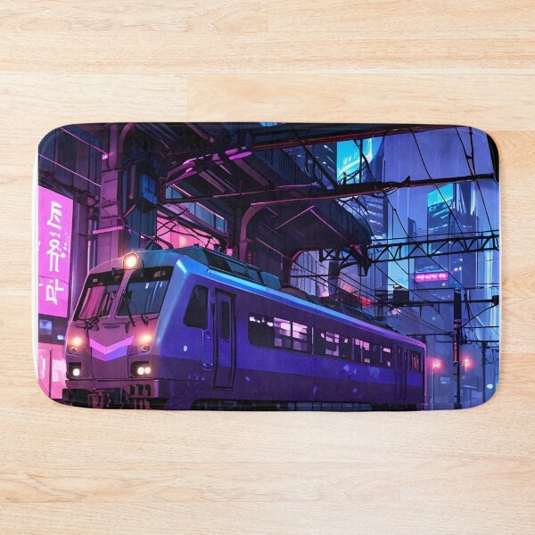 Item preview, cyberpunk futuristic city  designed and sold by ArtbySameer.