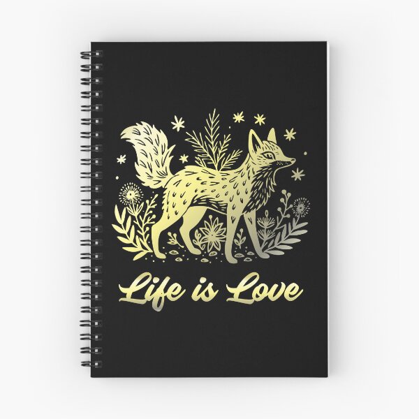 Item preview, MAGICAL NATURE FOX - LIFE IS LOVE - FLOWERS PLANTS designed and sold by CuPensky.
