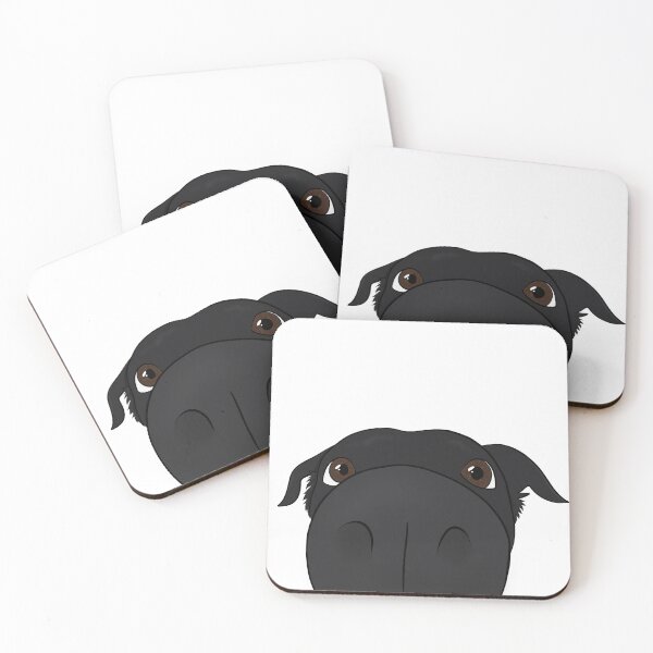 Item preview, Nosy Black Lab designed and sold by rornelson.
