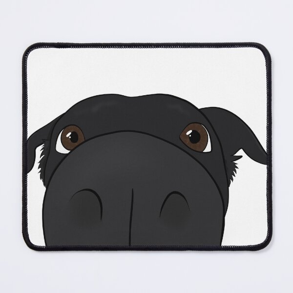 Item preview, Nosy Black Lab designed and sold by rornelson.