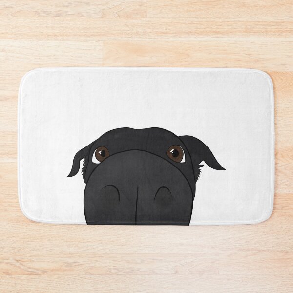 Item preview, Nosy Black Lab designed and sold by rornelson.