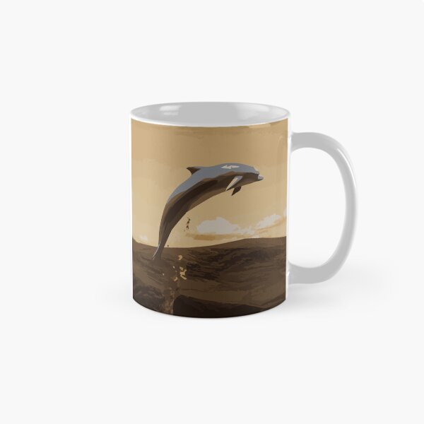 Item preview, Dolphin Illustration - Golden Hour designed and sold by OG-Graphics.