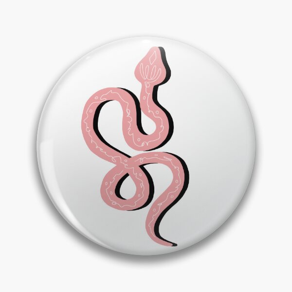 Item preview, Pink snake designed and sold by kuzi doodles.