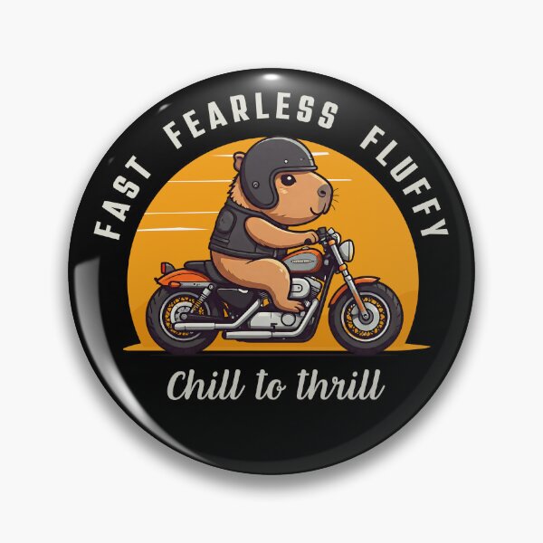 Item preview, Fast, Fearless, Fluffy - Chill To Thrill designed and sold by The magic  Yellow bus.