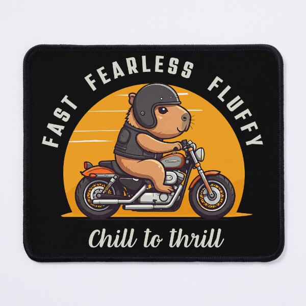 Item preview, Fast, Fearless, Fluffy - Chill To Thrill designed and sold by The magic Yellow bus.