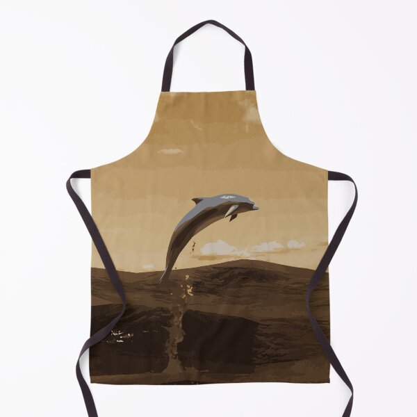 Item preview, Dolphin Illustration - Golden Hour designed and sold by OG-Graphics.