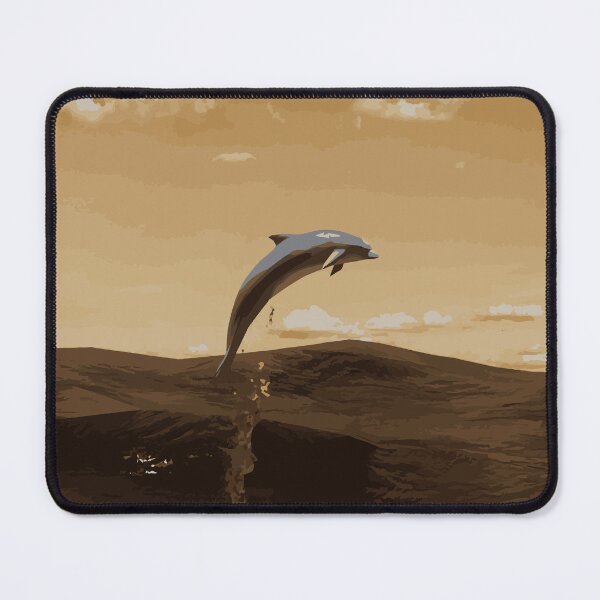 Item preview, Dolphin Illustration - Golden Hour designed and sold by OG-Graphics.