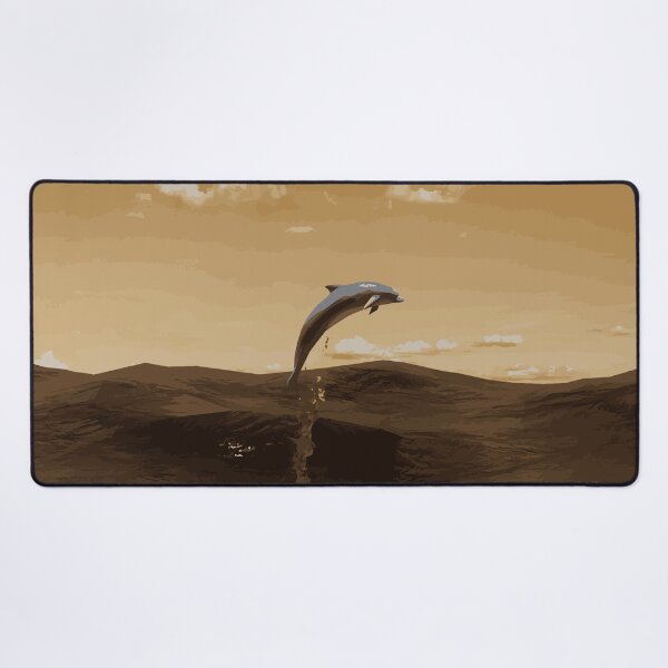 Item preview, Dolphin Illustration - Golden Hour designed and sold by OG-Graphics.