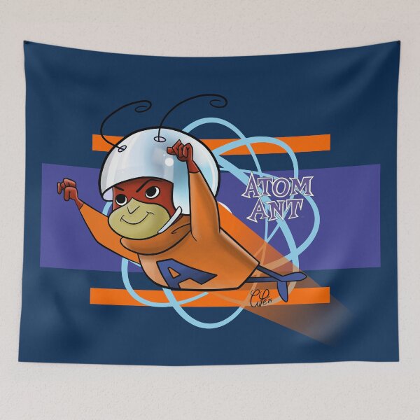 Item preview, SUPER ATOMIC ANT CARTOON - RETRO VINTAGE - FANART D1 designed and sold by CuPensky.