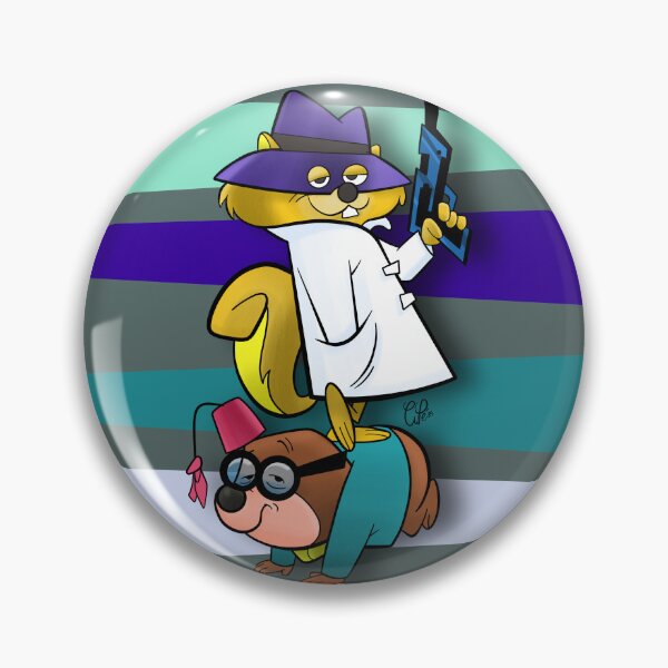 Item preview, SQUIRREL AND MOLE SECRET AGENTS - RETRO VINTAGE CARTOON - FANART - D2 designed and sold by CuPensky.