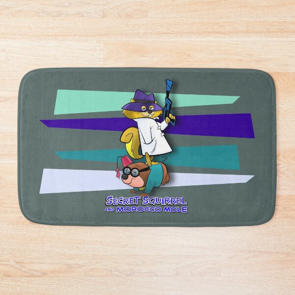 Item preview, SQUIRREL AND MOLE SECRET AGENTS - RETRO VINTAGE CARTOON - FANART - D2 designed and sold by CuPensky.