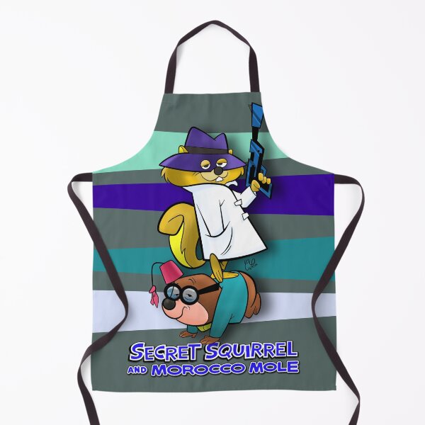 Item preview, SQUIRREL AND MOLE SECRET AGENTS - RETRO VINTAGE CARTOON - FANART - D2 designed and sold by CuPensky.