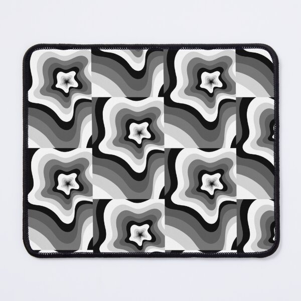 Item preview, Wavy Black, Grey and White pattern designed and sold by RogerDodger21.