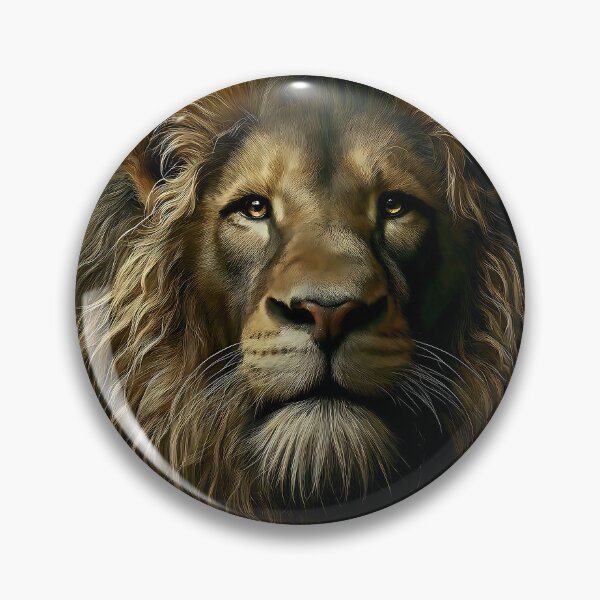 Item preview, Portrait of a Lion designed and sold by MyArtworkStudio.