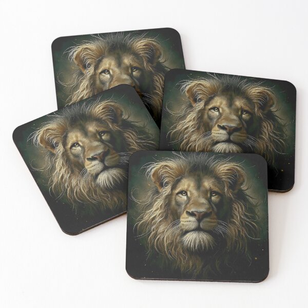 Item preview, Portrait of a Lion designed and sold by MyArtworkStudio.