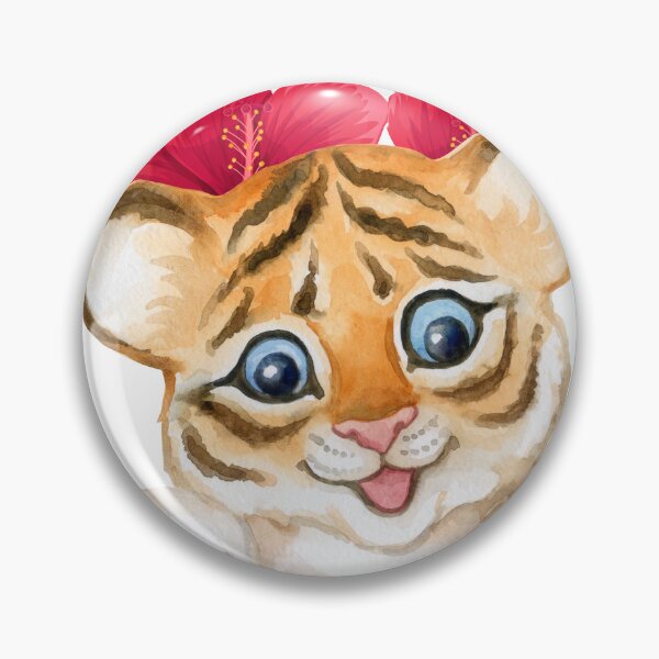 Item preview, amazing tiger sticker designed and sold by hsstudio2025.