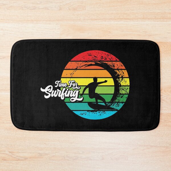 Item preview, Retro "Time for Surfing" Design for Wave Lovers designed and sold by TheDiveShirt.