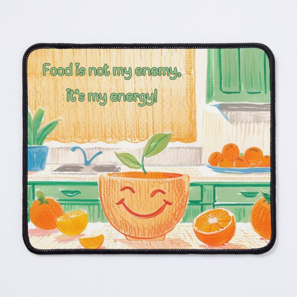 Item preview, Food is not my enemy, it’s my energy! designed and sold by LeetlBug.