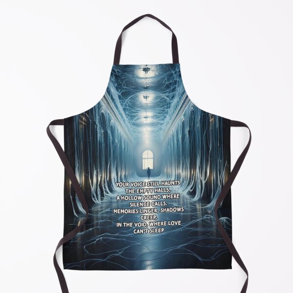 Item preview, Echoes in the Void - Broken Heart Poetry Art Work designed and sold by Unwind-Art-Work.