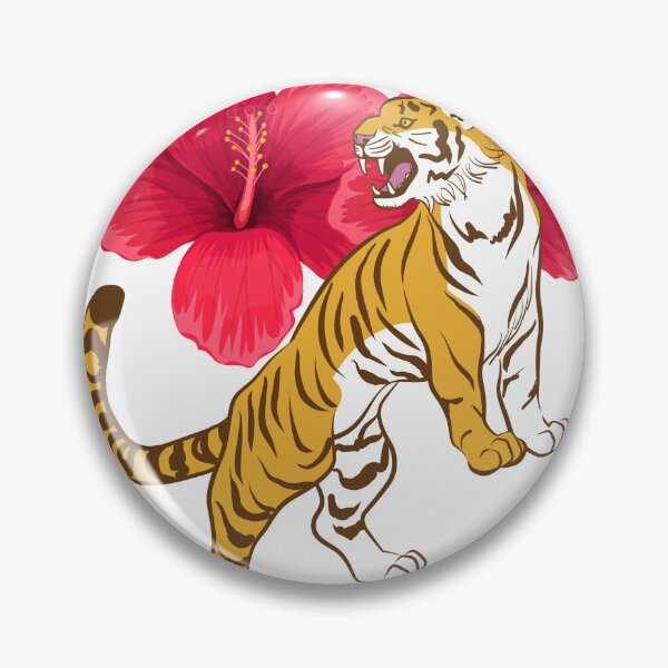 Item preview, Amazing Tiger Sticker designed and sold by hsstudio2025.