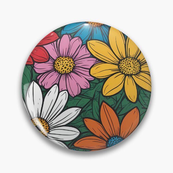 Item preview, Field of Spring Flowers designed and sold by papi1998.