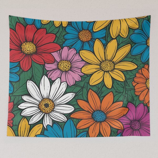 Item preview, Field of Spring Flowers designed and sold by papi1998.