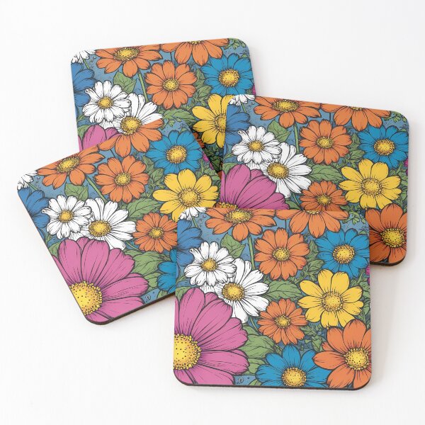 Item preview, Field of Spring Flowers designed and sold by papi1998.