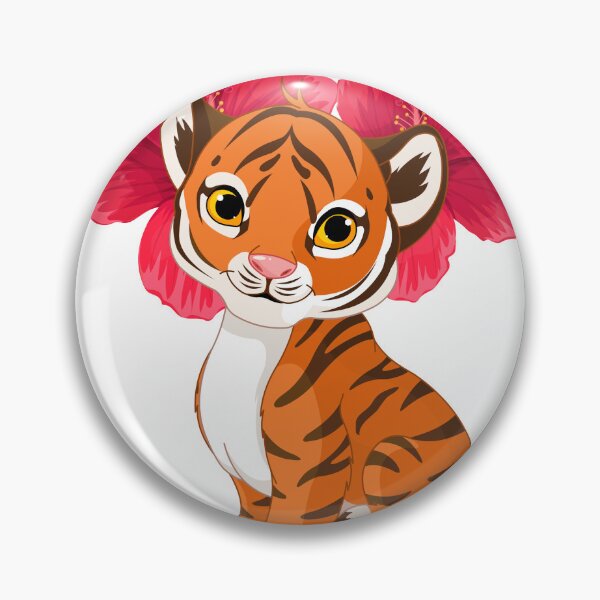 Item preview, Amazing Tiger Sticker designed and sold by hsstudio2025.