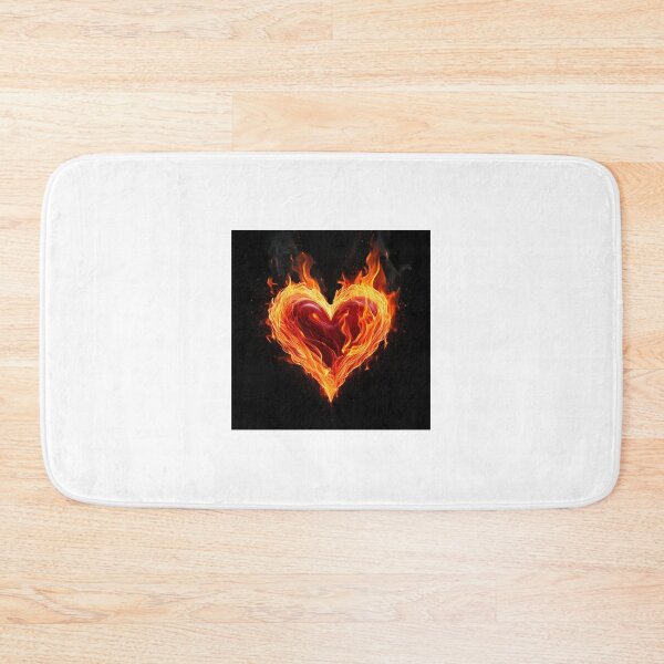 Item preview, Flaming Heart designed and sold by enlightenedonez.