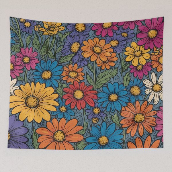 Item preview, Field of Spring Flowers designed and sold by papi1998.