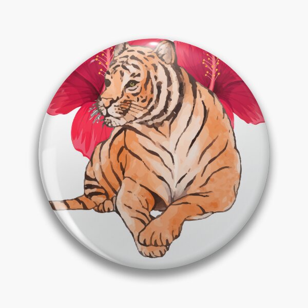 Item preview, Amazing Tiger Sticker designed and sold by hsstudio2025.