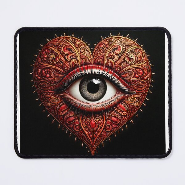 Item preview, Third Eye Love Heart designed and sold by enlightenedonez.