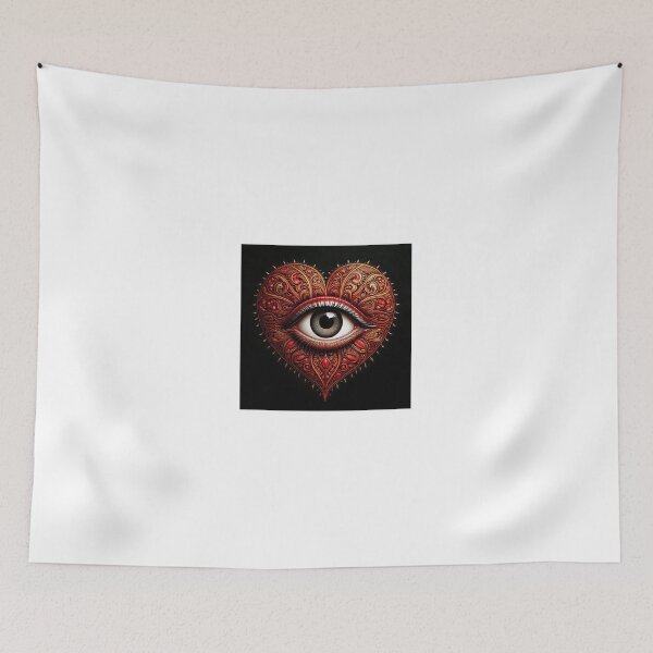 Item preview, Third Eye Love Heart designed and sold by enlightenedonez.