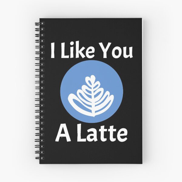 Item preview, I Like You A Latte Rosetta designed and sold by ColorMallet.