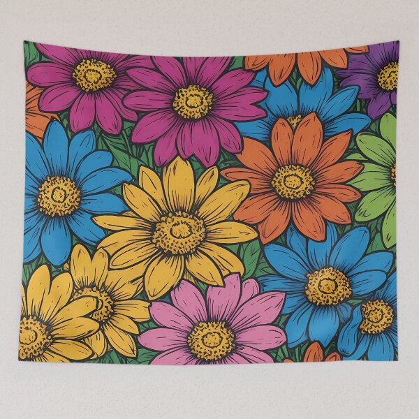 Item preview, Field of Spring Flowers designed and sold by papi1998.