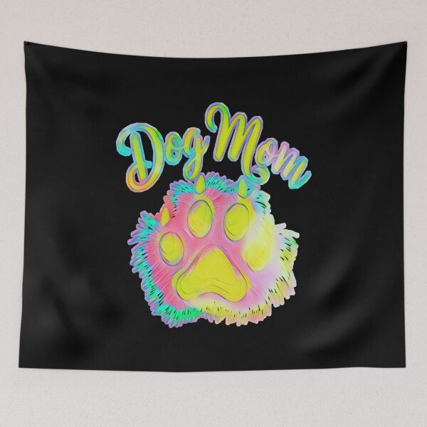 Item preview, Watercolor Art Colorful Summer Dog Mom Funny designed and sold by creativerooney.